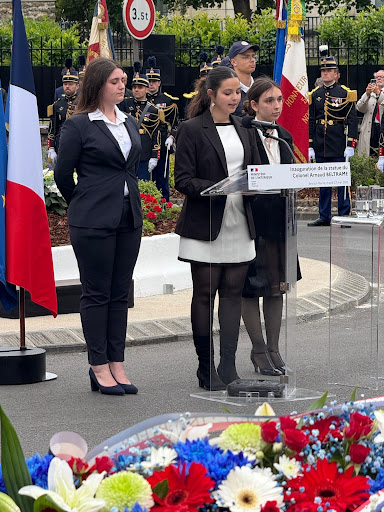 Inauguration de la statue